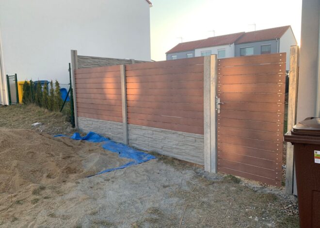 Betonový plot vs. dřevoplastový plot – které řešení je vhodnější?