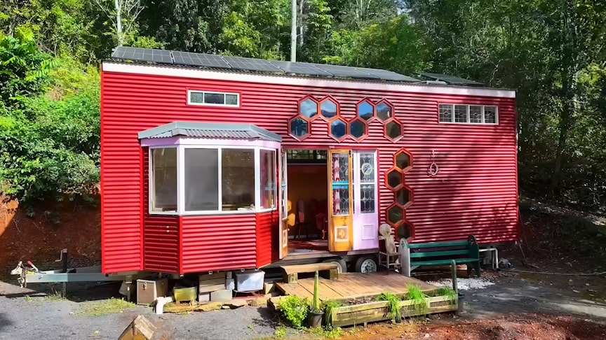 Velkolepý malý dům inspirovaný přírodou